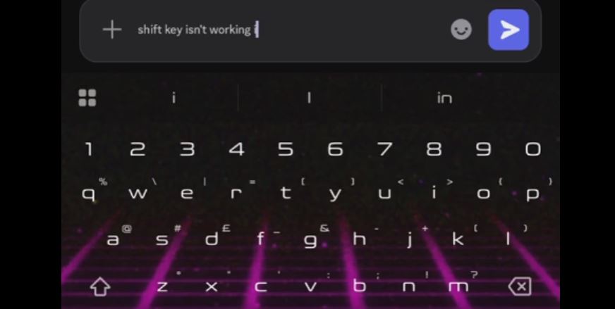 В Gboard обнаружили сбой с клавишей Shift