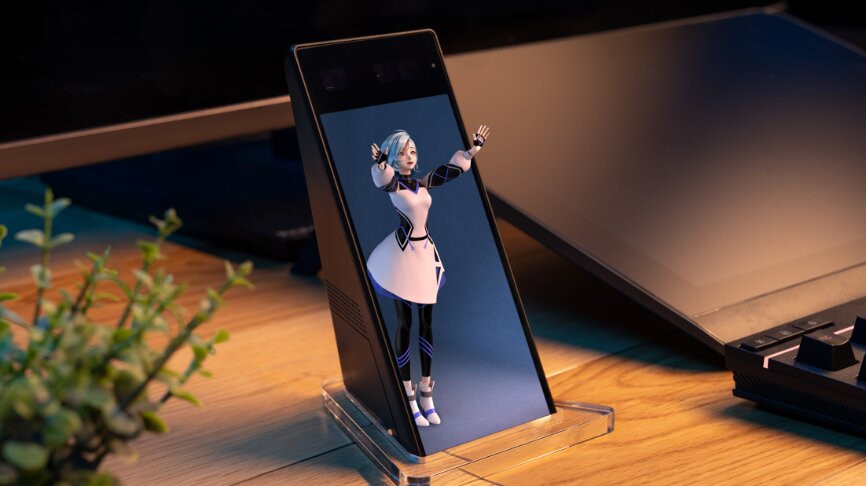 Sony представила компактный 3D-дисплей ELF-MN1 без очков
