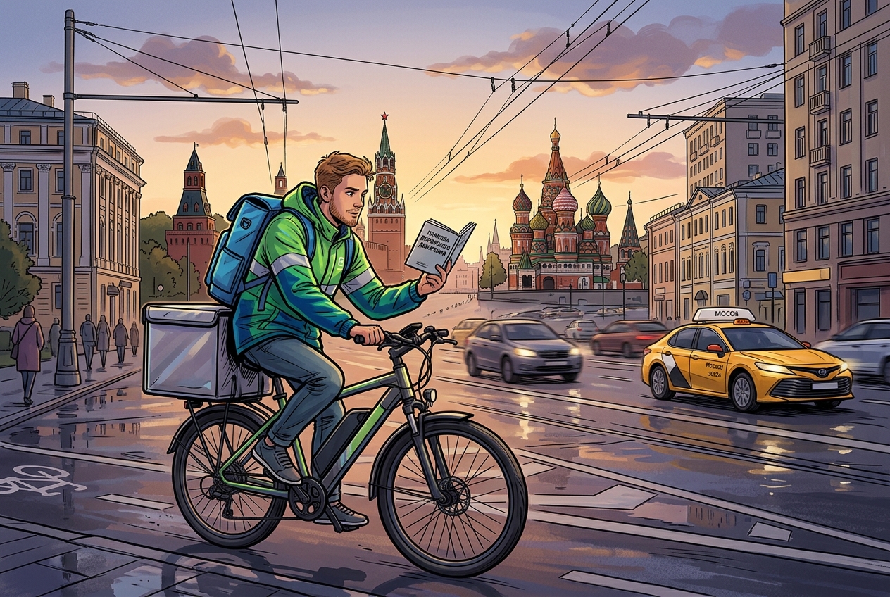 В Москве курьеров будут допускать к заказам после обязательного теста