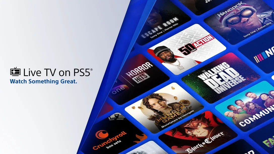 Sony запустила на PlayStation 5 бесплатный сервис Live TV
