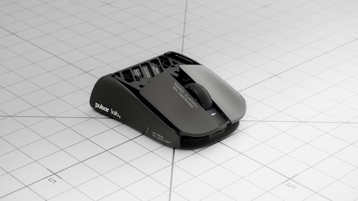Pulsar представила сверхкомпактную игровую мышь X2F CrazyLight