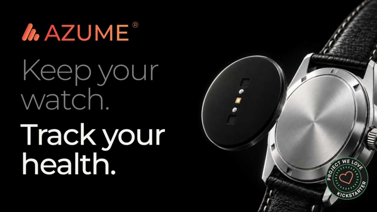 Azume One — компактный фитнес-трекер для классических часов
