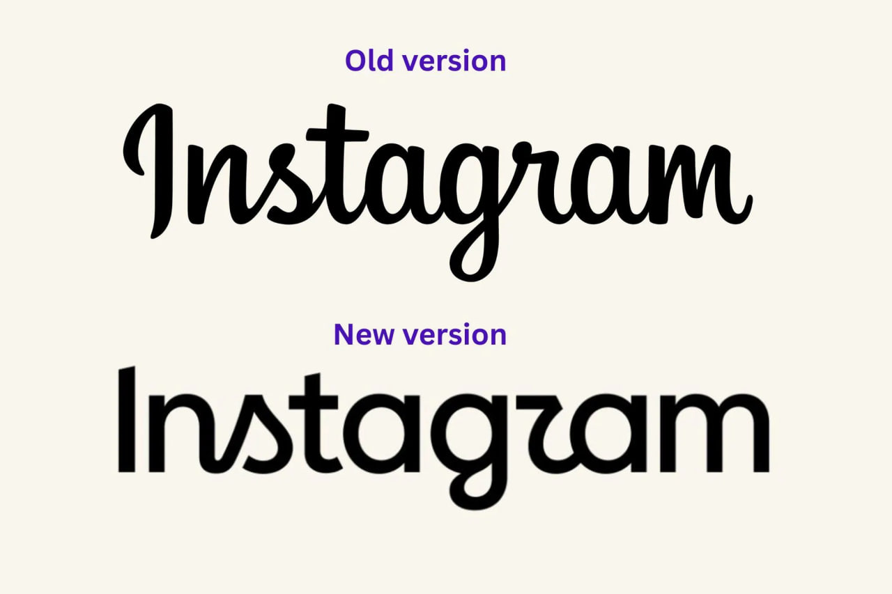 Instagram впервые за 10 лет обновил шрифт в названии