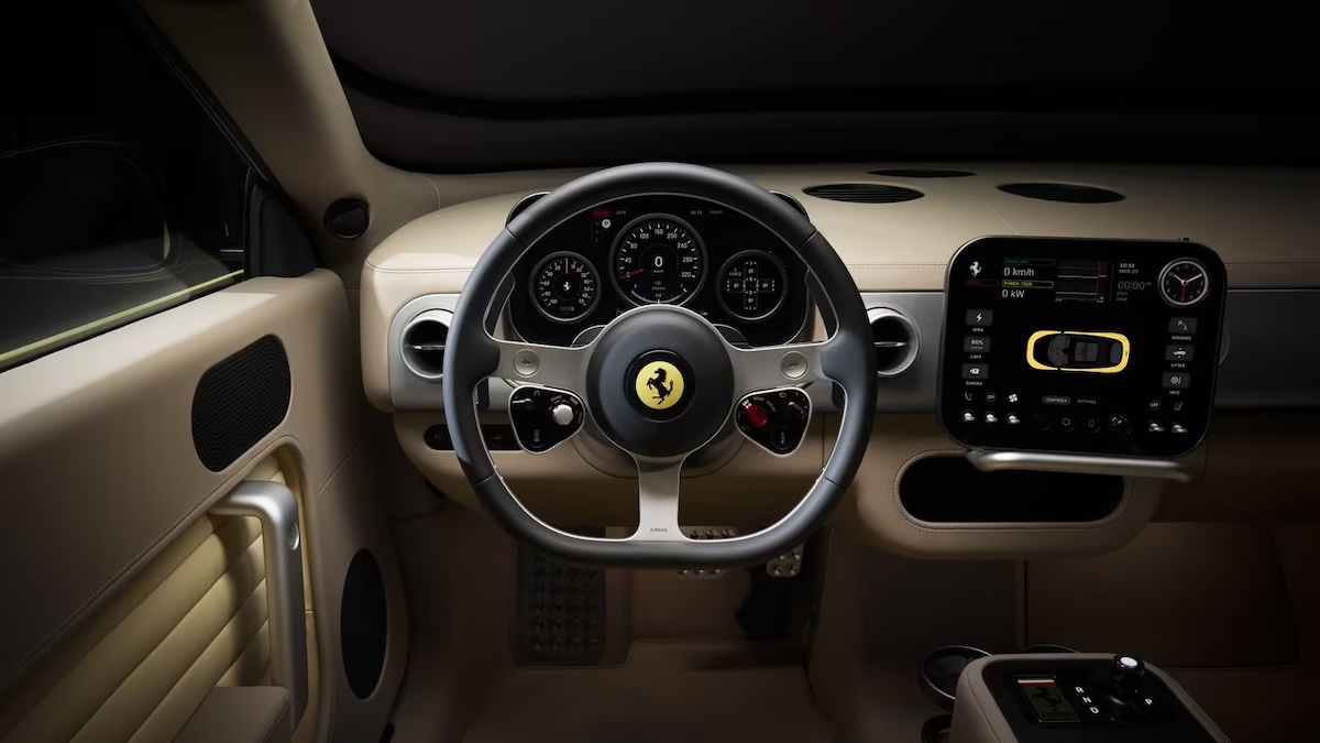 Ferrari представила электрический Luce с интерьером от Джонатана Айва и Марка Ньюсона