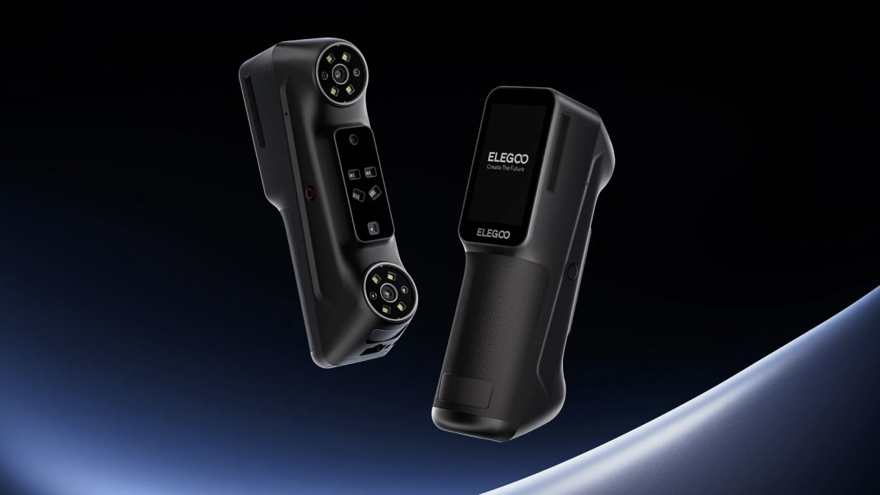 Elegoo представила ручной 3D-сканер M1 Ultra с экраном и Wi‑Fi 6